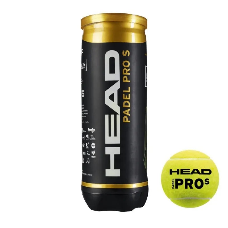 Padelbollar HEAD PADEL Pro S