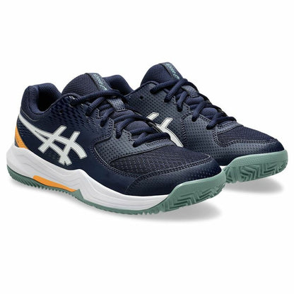 Adult's Padel Trainers Asics Gel-Dedicate 8 Padel Gs Blue-4