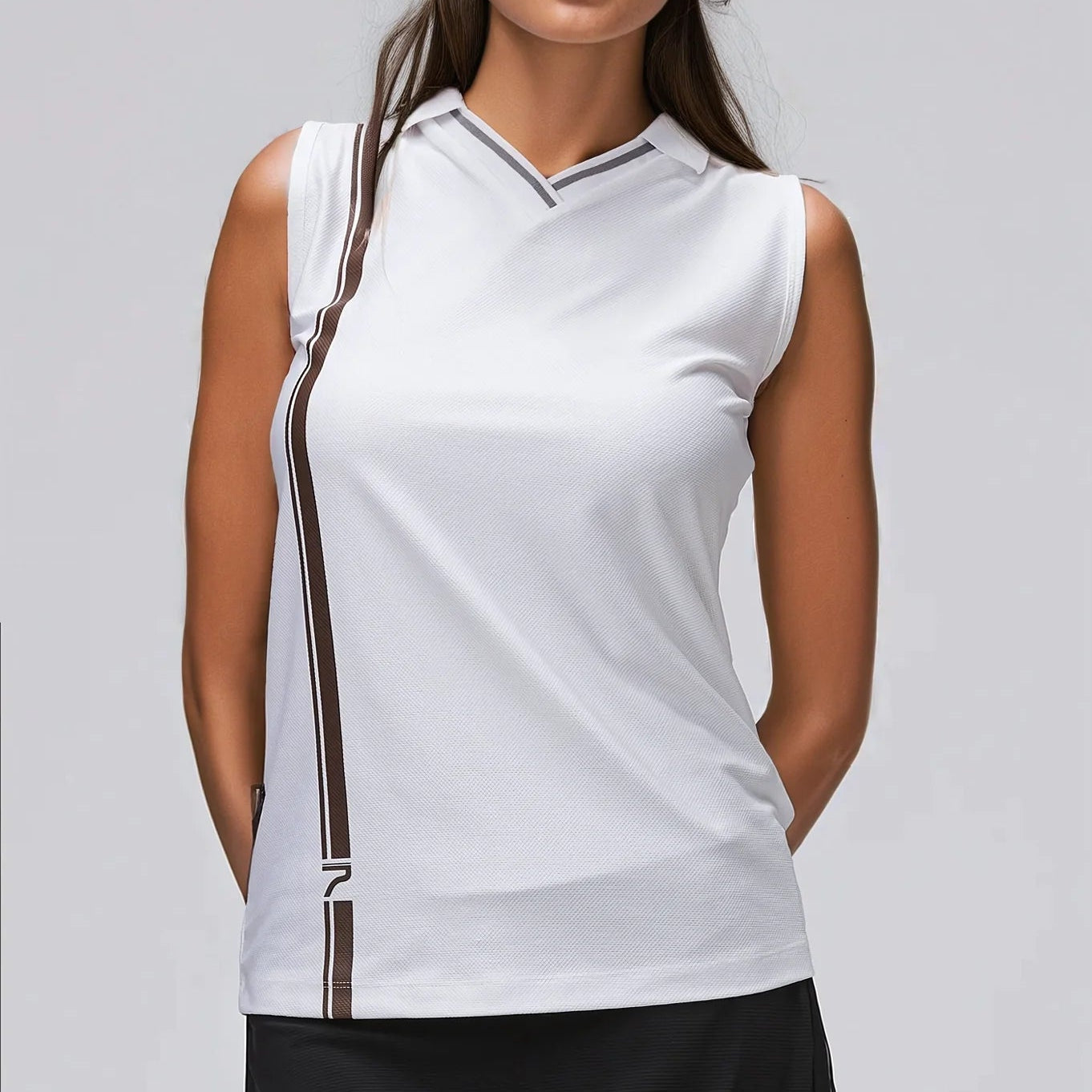 TEC Polo GSM White padeltopp