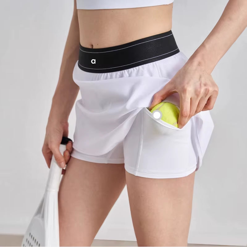 AL Sports Skirt Outdoor Sports Tennis Skirt Breathable Fitness Skirt