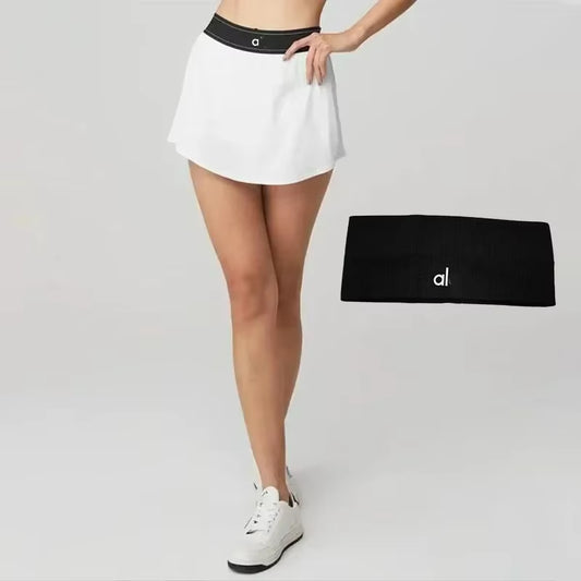 AL Sports Skirt Outdoor Sports Tennis Skirt Breathable Fitness Skirt
