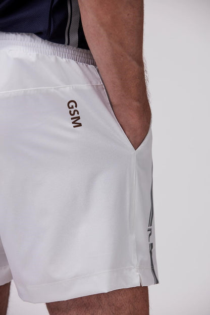 Track Shorts GSM White