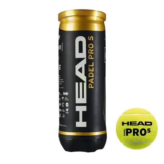 Padelbollar HEAD PADEL Pro S