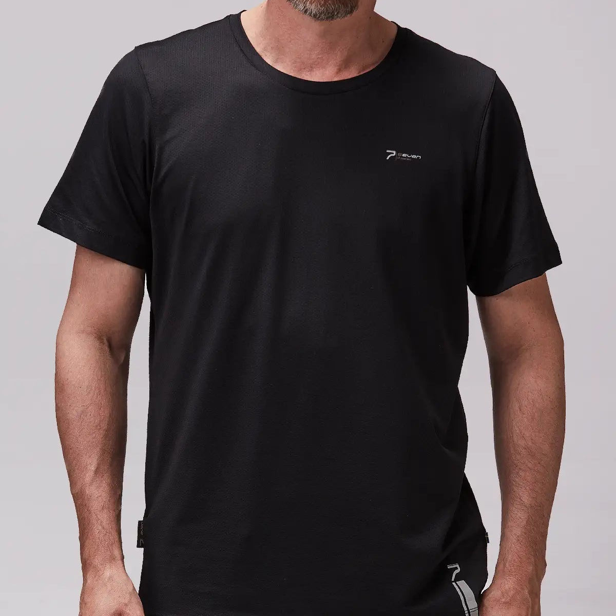 SDAW Padeltröja svart framifrån