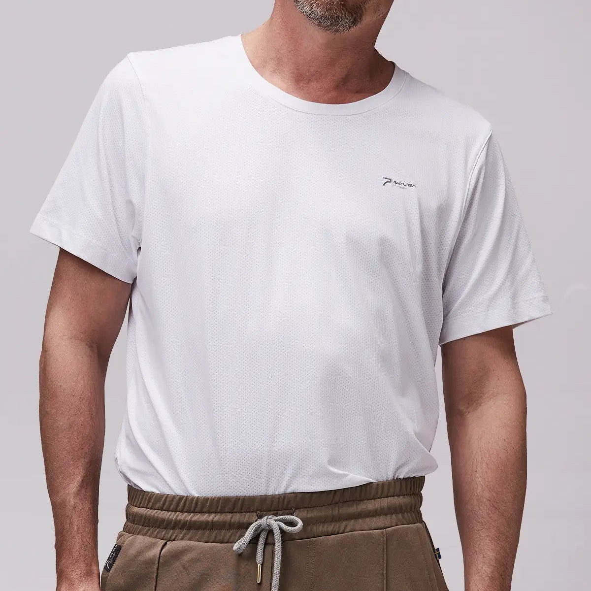 SDAW Padeltröja vit framifrån